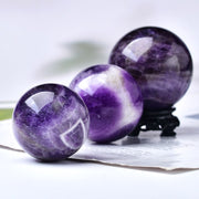 High-Quality Crystals Amethyst Ball Polished Globe