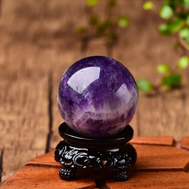Crystals Amethyst Ball - Graceful Home Finds