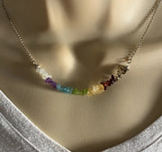 The Ultimate Seven Chakra Crystal Necklace