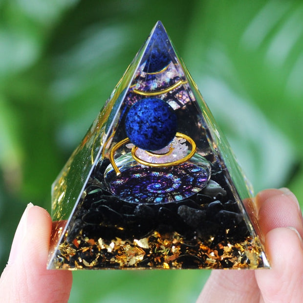 Pyramid Crystal Natural Stone Amethyst 