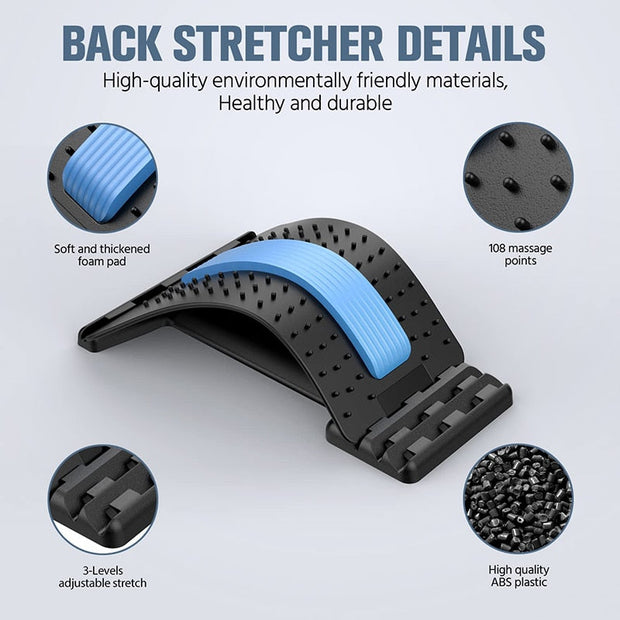 The SpineCracker™ - Stretch Your Spine and Relieve Years of Tension