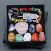 Top Quality 7 Pcs Chakra Natural Crystal Stone - Graceful Home Finds