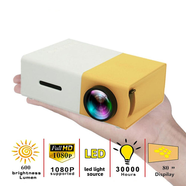 The MiniProjector™️ - new HDMI portable Mini LED Projector